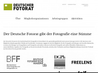 deutscher-fotorat.de Webseite Vorschau