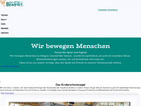 dallgow-bewegt.de Webseite Vorschau