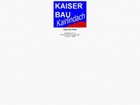 kaiserbaugmbh.de Webseite Vorschau