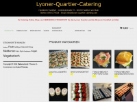 lyoner-quartier-catering.com Webseite Vorschau