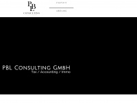 pbl-consulting.ch Webseite Vorschau