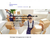 zuegelunternehmen-uster.ch Webseite Vorschau