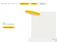 proalps.ch Webseite Vorschau