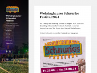 schnurlosfestival.de Webseite Vorschau