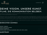 filmklang.ch Webseite Vorschau