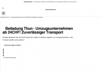 beiladung-thun.ch Webseite Vorschau