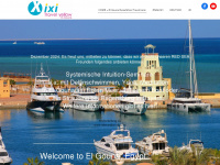 ixi-elgouna.com Webseite Vorschau