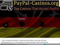 paypal-casinos.org Webseite Vorschau