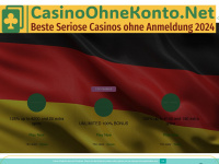 casinoohnekonto.net Webseite Vorschau