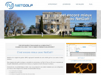 netgolf.fr Webseite Vorschau