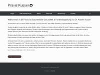 praxis-kusser.de Webseite Vorschau