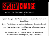 systemchange-movie.de Webseite Vorschau