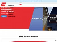 isca.nl Webseite Vorschau