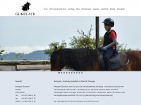 reitsport-gundlach.ch Webseite Vorschau