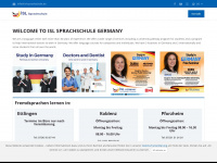 isl-sprachschule.de Webseite Vorschau