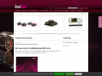 isoloc.de Webseite Vorschau