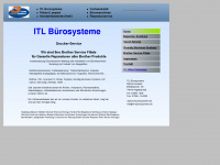 itl-buerosysteme.de Webseite Vorschau