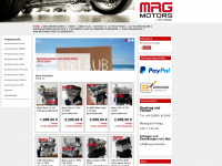 mrg-motors.de Webseite Vorschau