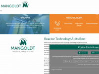 mangoldt.com Webseite Vorschau