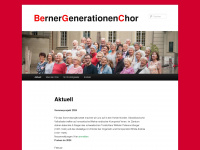 generationenchor.ch Webseite Vorschau