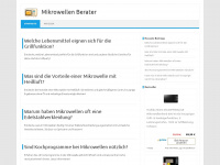 mikrowellen-berater.de Webseite Vorschau