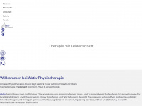 aktiv-physiotherapie.at Webseite Vorschau