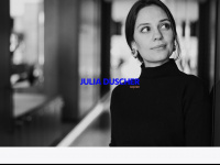 juliaduscher.com Webseite Vorschau