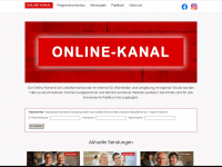 online-kanal.ch Webseite Vorschau