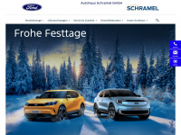 ford-schramel.de Webseite Vorschau