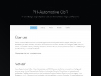 ph-automotive.de Webseite Vorschau