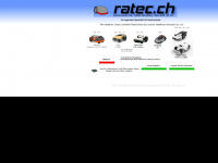 ratec.ch Webseite Vorschau