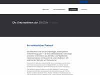 ericon.de Webseite Vorschau