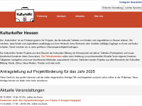 kulturkoffer-hessen.de Webseite Vorschau