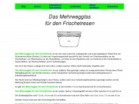 mehrwegglas-frischetresen.de Webseite Vorschau