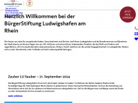 buergerstiftung-ludwigshafen.de Webseite Vorschau