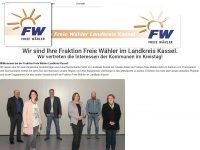 freiewaehler-landkreiskassel.de Webseite Vorschau