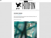 kilofon.wordpress.com Webseite Vorschau