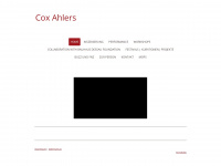 coxahlers.com Webseite Vorschau