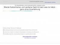 die-katzenakademie.de Webseite Vorschau