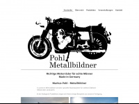 pohl-metallbildner.de Webseite Vorschau