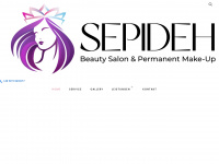 sepideh-beauty.de Webseite Vorschau