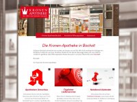 kronen-apotheke-bocholt.de Webseite Vorschau