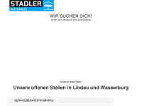 stadler-karriere.de Webseite Vorschau