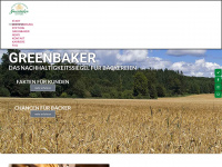 greenbaker-stiftung.eu Webseite Vorschau