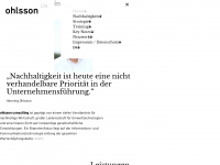 ohlsson-consulting.com Webseite Vorschau