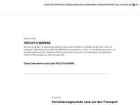 wecoya-marine.com Webseite Vorschau