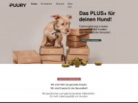 puury.pet Webseite Vorschau