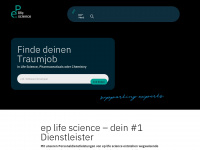 ep-lifescience.de Webseite Vorschau