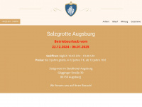 salzgrotteaugsburg.de Webseite Vorschau