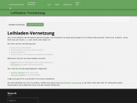 leihladen-vernetzung.de Webseite Vorschau